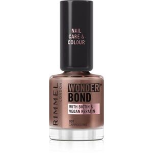 Rimmel Wonder'Bond körömlakk árnyalat 007 Cappuccino 12 ml kép