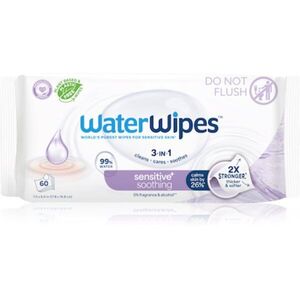 WaterWipes Soothing Clean finom nedves törlőkendők gyermekeknek 60 db kép