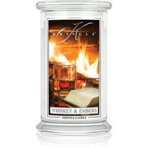 Kringle Candle Whiskey & Embers illatgyertya 623 g kép
