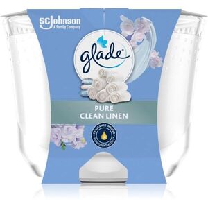 GLADE Pure Clean Linen illatgyertya 204 g kép