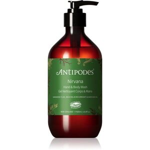 Antipodes Nirvana Hand & Body Wash tápláló folyékony szappan kézre és testre 500 ml kép