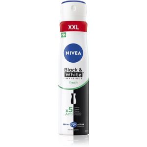 NIVEA Invisible Black & White Fresh izzadásgátló spray hölgyeknek 250 ml kép