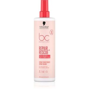 Schwarzkopf Professional BC Bonacure Repair Rescue+ öblítés nélküli kondicionáló a károsult hajra spray formában 400 ml kép