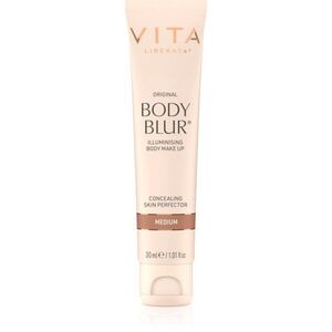 Vita Liberata Body Blur Body Makeup könnyű alapozó arcra és testre kis csomagolás árnyalat Medium 30 ml kép