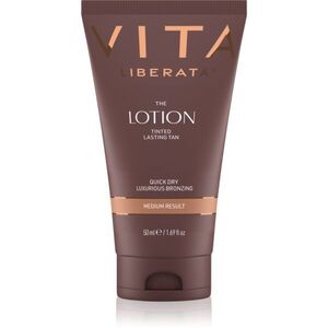 Vita Liberata Tinted Tanning Lotion önbarnító testápoló tej kis csomagolás árnyalat Medium 50 ml kép