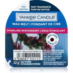 Yankee Candle Sparkling Winterberry illatos viasz aromalámpába Signature 22 g kép