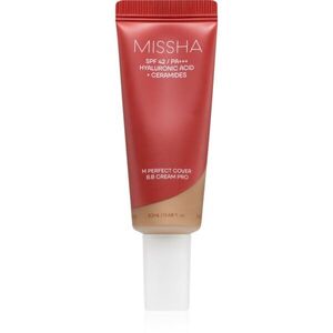 Missha M Perfect Cover BB Cream Pro hidratáló BB krém magas UV védelemmel árnyalat 33 20 ml kép