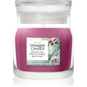 Yankee Candle Sparkling Winterberry illatgyertya Signature 110 g kép