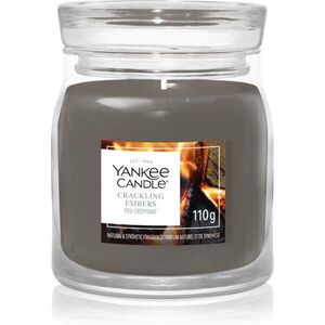 Yankee Candle Crackling Embers illatgyertya Signature 110 g kép