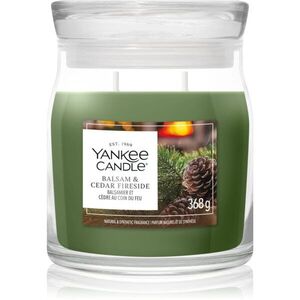 Yankee Candle Balsam & Cedar Fireside illatgyertya 368 g kép