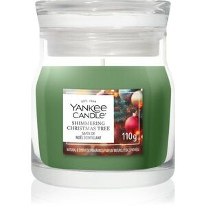 Yankee Candle Shimmering Christmas Tree illatgyertya Signature 110 g kép