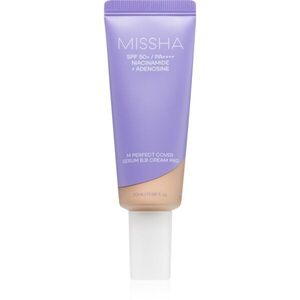 Missha M Perfect Cover Serum BB Cream Pro tónusegyesítő BB krém a bőr tökéletlenségeire SPF 50+ árnyalat #19 20 ml kép