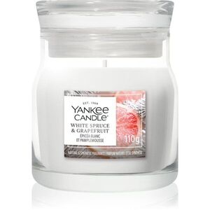Yankee Candle White Spruce & Grapefruit illatgyertya Signature 110 g kép