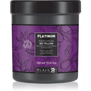 Black Professional Line Platinum No Yellow haj maszk semlegesíti a sárgás tónusokat 1000 ml kép