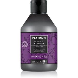 Black Professional Line Line Platinum No Yellow Shampoo szulfátmentes sampon semlegesíti a sárgás tónusokat 300 ml kép