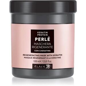 Black Professional Line PERLÉ Regenerating Keratin Mask regeneráló maszk hajra keratinnal 1000 ml kép