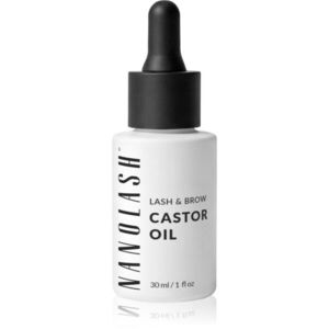 Nanolash Lash & Brow Castor Oil hidegen sajtolt ricinus olaj Szempillákra és szemöldökre 30 ml kép