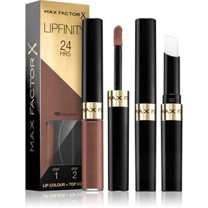 Max Factor Lipfinity Lip Colour hosszan tartó rúzs balzsammal árnyalat 190 Indulgent 4, 2 g kép