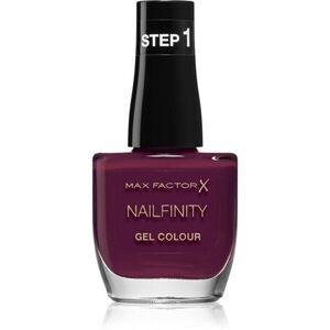 Max Factor Nailfinity Gel Colour géles körömlakk UV/LED lámpa használata nélkül árnyalat 330 Max's Muse 12 ml kép