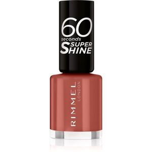 Rimmel 60 Seconds Super Shine körömlakk árnyalat 707 Tan-A-Cotta 8 ml kép