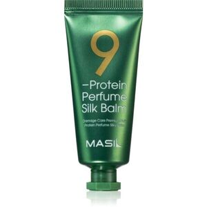 MASIL 9 Protein Perfume Silk Balm öblítést nem igénylő regeneráló ápolás meleg által károsult haj 20 ml kép