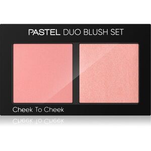 Pastel Profashion Duo Blush Set Cheek To Cheek arcpirosító paletta árnyalat 10 Hot Pink 2x4.3 g kép