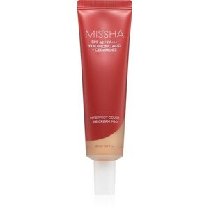 Missha M Perfect Cover BB Cream Pro hidratáló BB krém magas UV védelemmel árnyalat #25 50 ml kép
