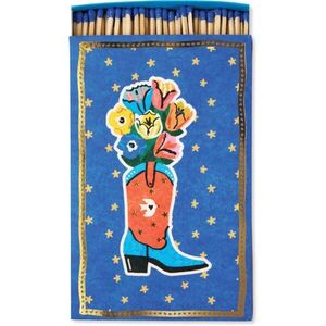 Paddywax Large Rectangle Matches Cowboy Boot gyufa 120 db kép