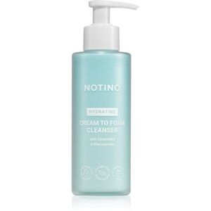 Notino Hydrating Cream to Foam Cleanser with Ceramides & Niacinamide gyengéden tisztító habos krém hidratáló hatással 190 ml kép