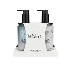 Scottish Fine Soaps Winter Comforts ajándékszett kézre illatok Toasted Marshmallow & Caramel kép