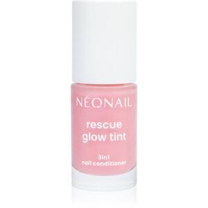 NEONAIL Rescue Glow Tint 3in1 Nail Conditioner ápoló körömlakk árnyalat Glitter Rose 7.2 ml kép