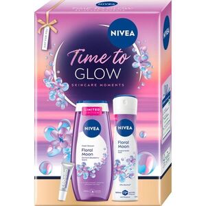 NIVEA Time to Glow ajándékszett élénk és hidratált bőr kép