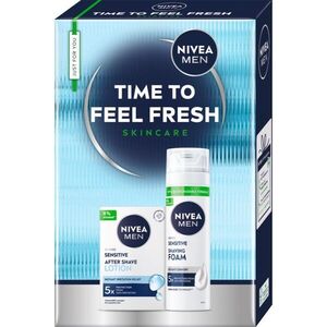 NIVEA MEN Time to Feel Fresh ajándékszett borotválkozáshoz kép