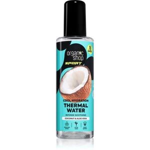 Organic Shop Sport Coconut & Aloe Vera termálvíz hidratáló hatással 200 ml kép