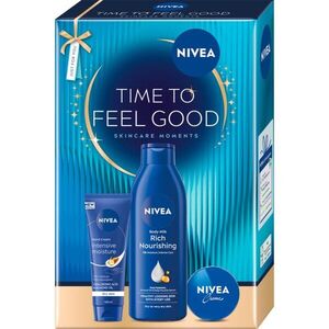 NIVEA Time to Feel Good ajándékszett a táplálásért és hidratálásért kép