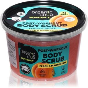Organic Shop Sport Peach & Magnesium testpeeling 250 ml kép