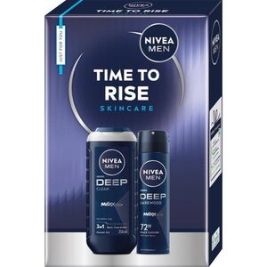 NIVEA MEN Time to Rise ajándékszett testre kép