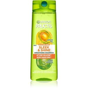 Garnier Fructis Sleek & Shine sampon a rakoncátlan és töredezett hajra 400 ml kép