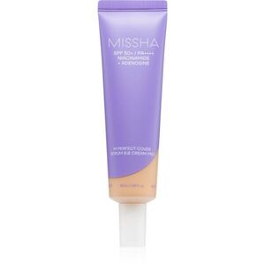 Missha M Perfect Cover Serum BB Cream Pro tónusegyesítő BB krém a bőr tökéletlenségeire SPF 50+ árnyalat #27 50 ml kép