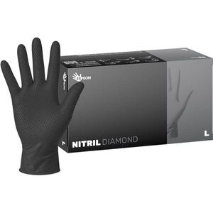 Espeon Diamond3 púdermentes nitrilkesztyű méret L 2x50 db kép