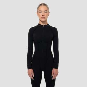 GymBeam Women‘s Cosmo Zip-Up Jumpsuit Black- GymBeam kép