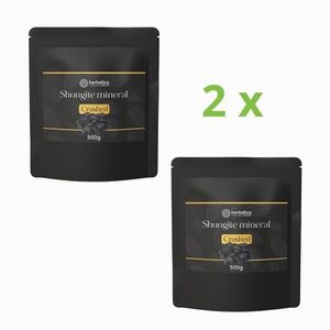 Kedvezményes szett: 2 x Sungit ásványzúzalék – természetes vízszűrő, 500 g – Herbatica kép