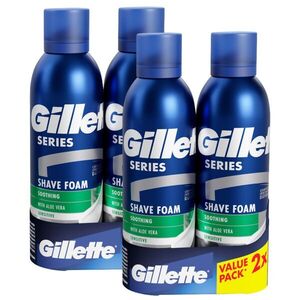 Gillette Series Sensitive Borotvahab 4x200ml kép
