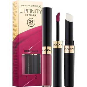 Max Factor Lipfinity Lip Colour hosszan tartó rúzs balzsammal árnyalat 040 Vivacious 4.2 g kép