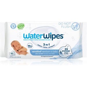 WaterWipes Baby Wipes finom nedves törlőkendők gyermekeknek 60 db kép