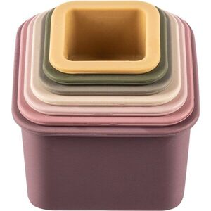 Zopa Silicone Stacking Cups egymásba rakható poharak Multicolor 6 m+ 7 db kép