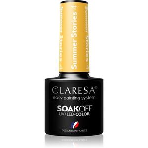 Claresa SoakOff UV/LED Color Summer Stories géles körömlakk árnyalat 4 5 g kép
