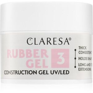 Claresa Rubber Gel Construction Gel UV/LED körömhosszabító gél lakk árnyalat 03 12 g kép