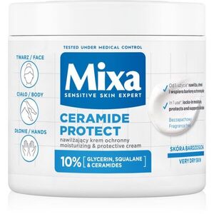 Mixa Ceramide Protect regeneráló testkrém az érzékeny bőrre 400 ml kép