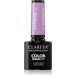 Claresa SoakOff UV/LED Color Lollipop géles körömlakk árnyalat 5 g kép